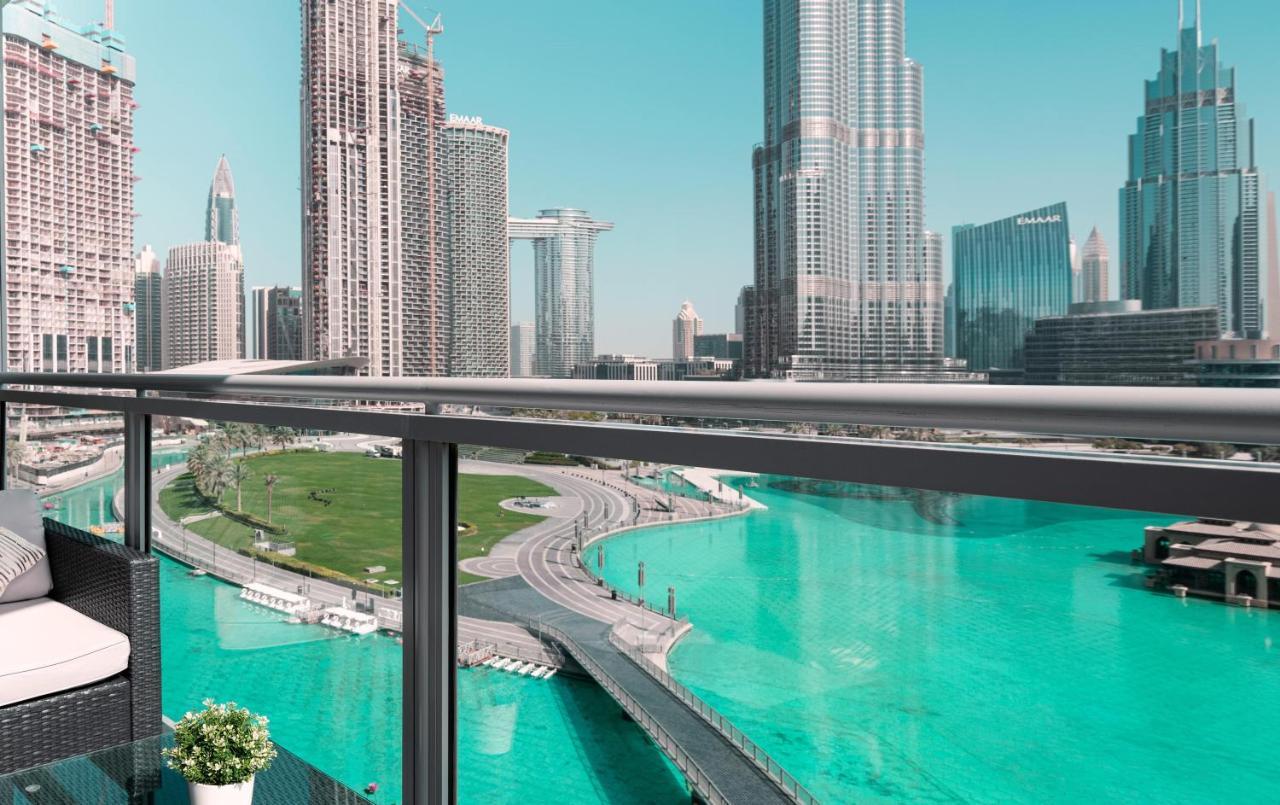 Elite Royal Apartment - Full Burj Khalifa & Fountain View - 2 Bedrooms And 1 Open Bedroom Without Partition Dubai Buitenkant foto